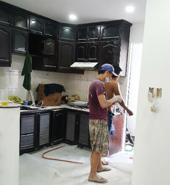 Kitchen construction Ho Chi Minh City