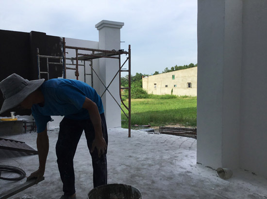 Terrace construction hcmc