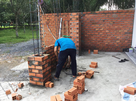 Terrace construction Ho Chi Minh
