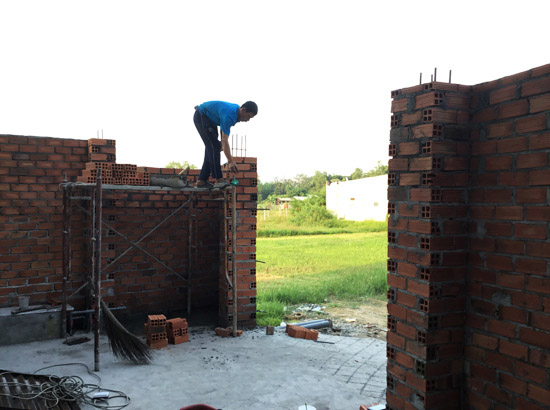 Terrace construction Ho Chi Minh City