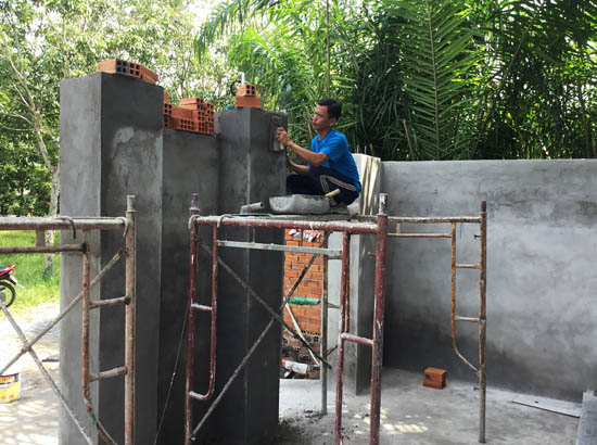 Terrace construction Ho Chi Minh City