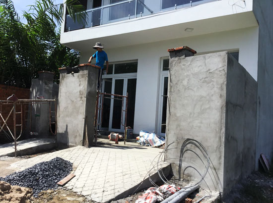 Terrace construction Ho Chi Minh