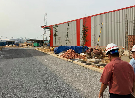 Factory construction company Tan Binh