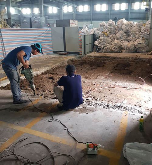 Floor construction Ho Chi Minh