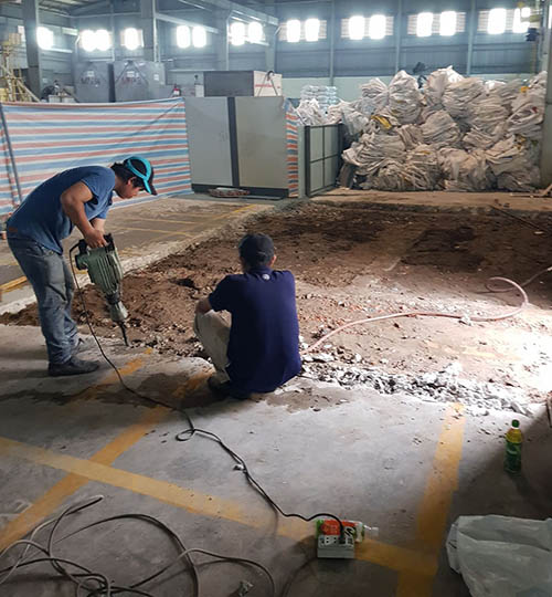 Floor renovation Ho Chi Minh City