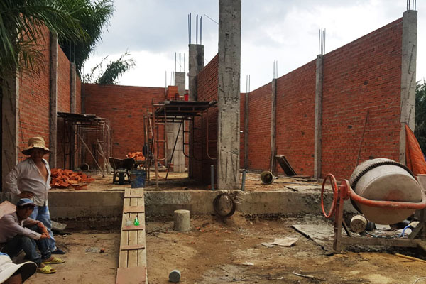 Foundation construction Ho Chi Minh City