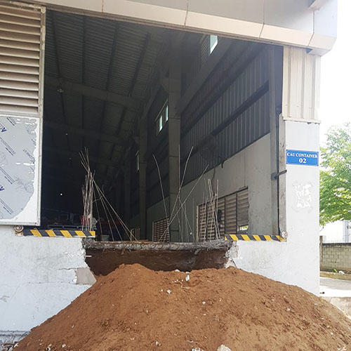 Loading dock construction Ho Chi Minh