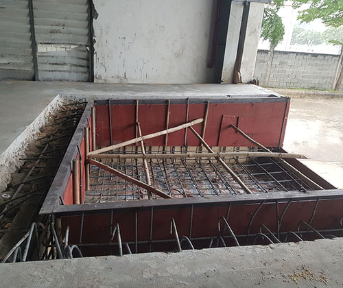 Loading dock construction Ho Chi Minh