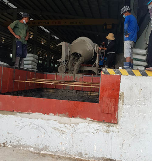Loading dock construction hcmc