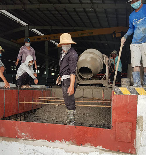 Loading dock construction hcmc
