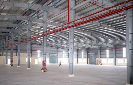 Warehouse construction company Long An