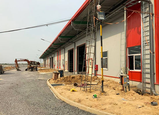 Warehouse construction company Tan Binh