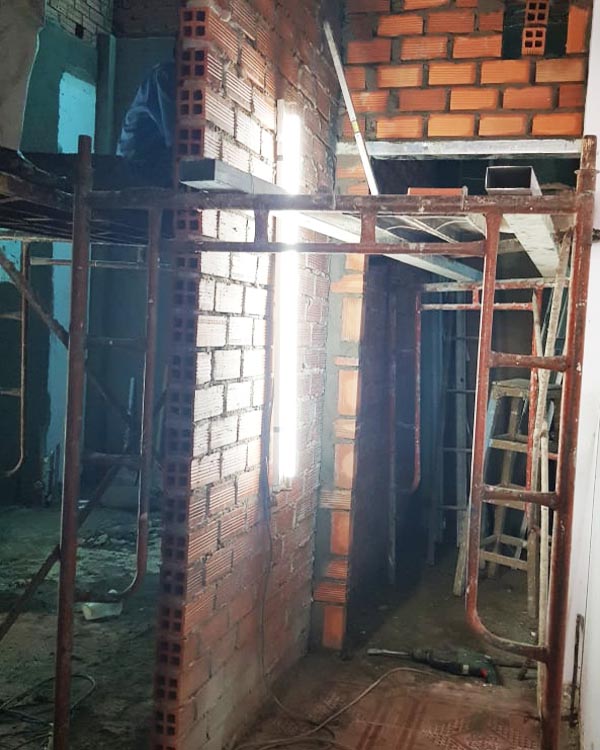 Partition walls construction Ho Chi Minh