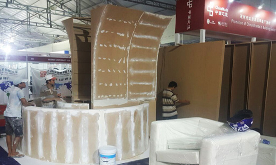 Commercial booth construction Ho Chi Minh