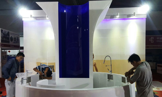 Commercial booth construction Ho Chi Minh