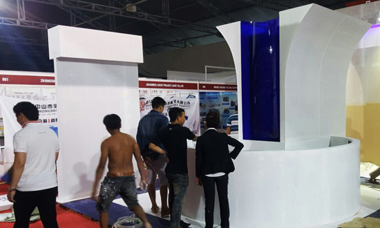 Commercial booth construction hcmc