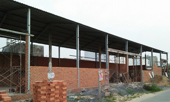 Hangar construction Ho Chi Minh