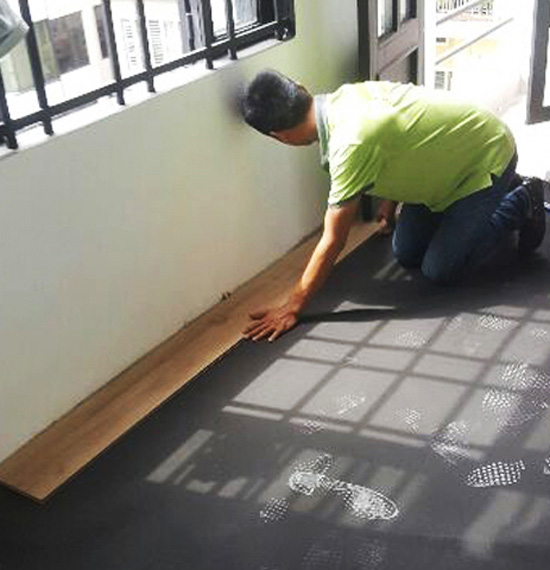 Parquet flooring laying Ho Chi Minh