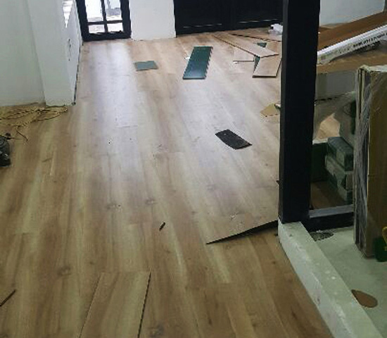 Parquet flooring laying hcmc