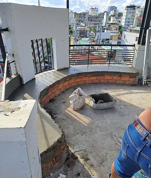 Rooftop renovation hcmc