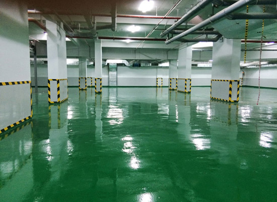 Epoxy floor laying hcmc
