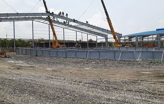 Warehouse construction contractor Cu Chi