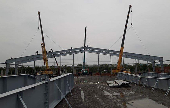 Warehouse construction contractor Long An