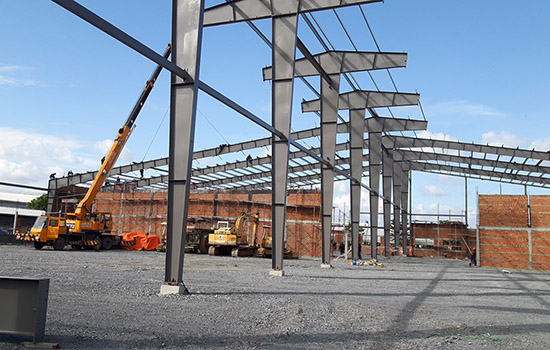 Warehouse construction contractor Long An