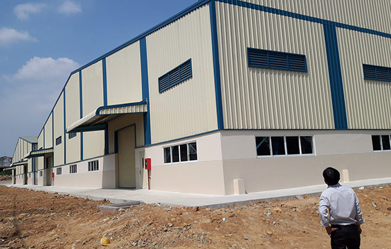 Warehouse conception firm Thu Duc