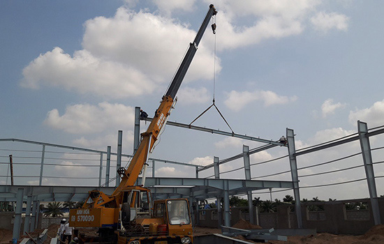 Warehouse construction contractor Thu Duc